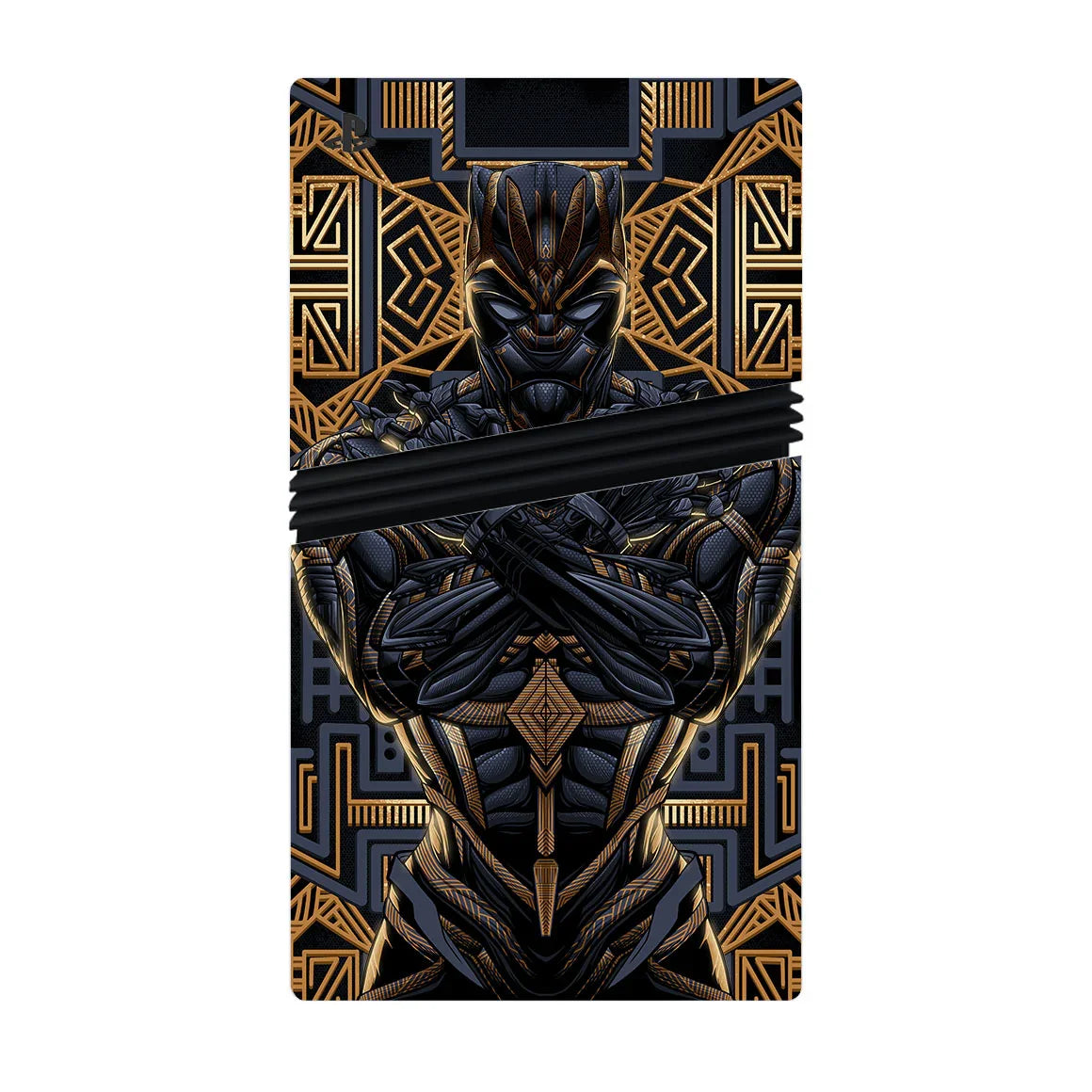 Playstation 5 Pro Artist Series Gold Panther Skin