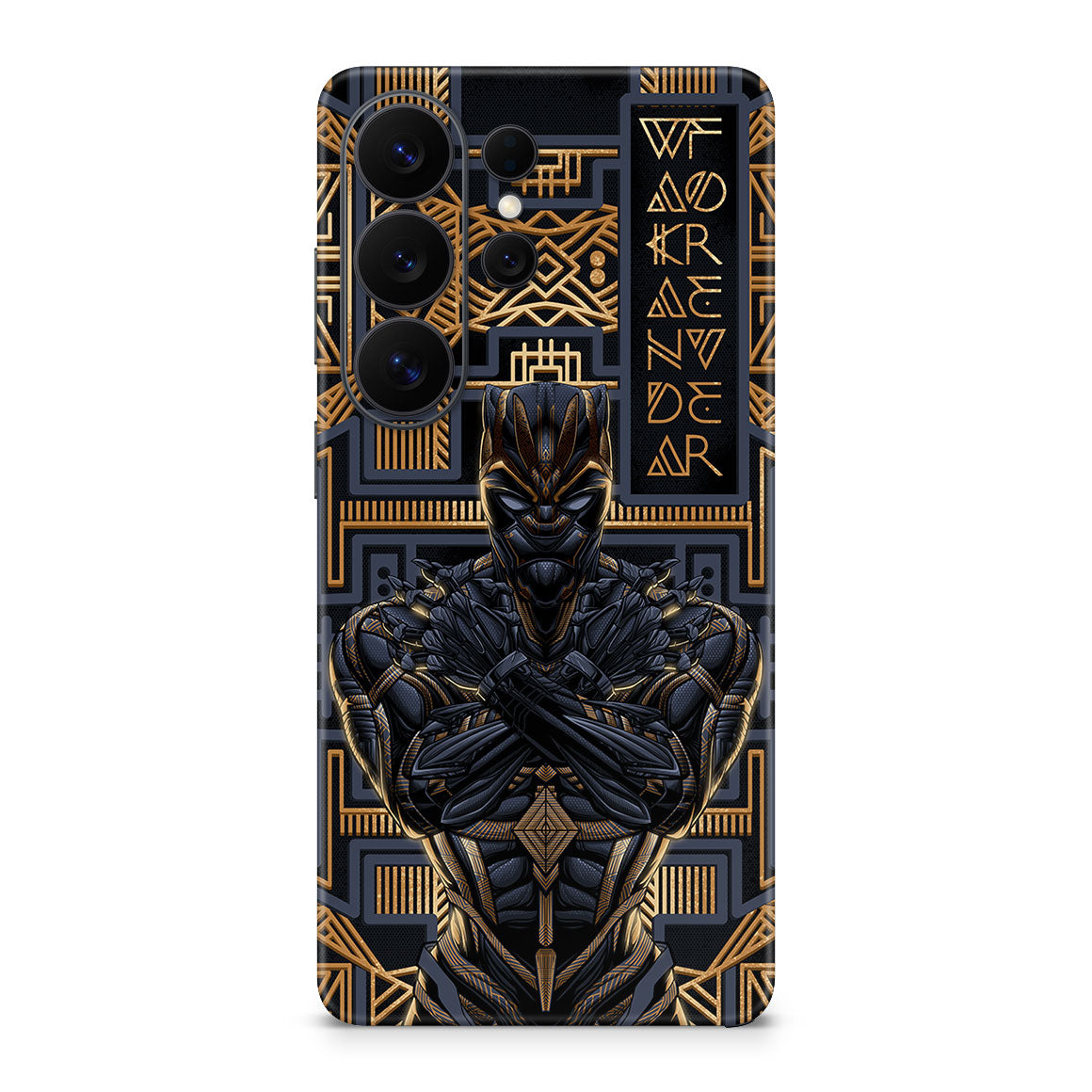 Galaxy S26 Ultra Artist Series Gold Panther Skin