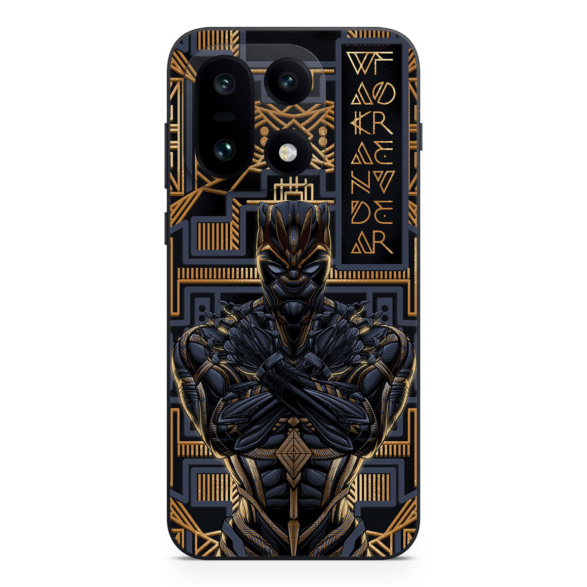 OnePlus 15 Artist Series Gold Panther Skin