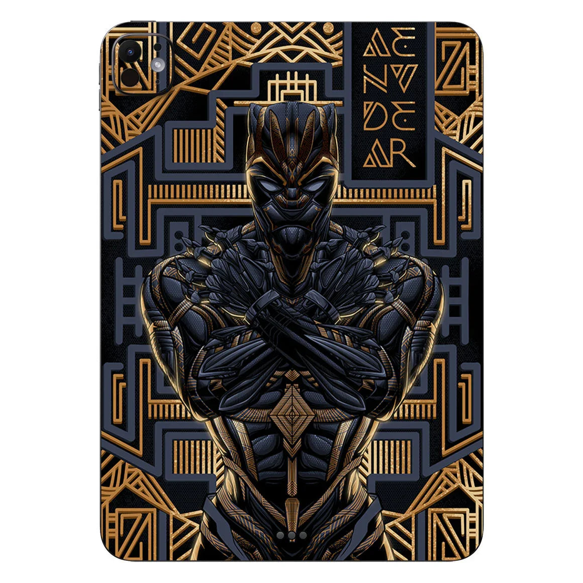 iPad Pro 11" M4 Artist Series Gold Panther Skin