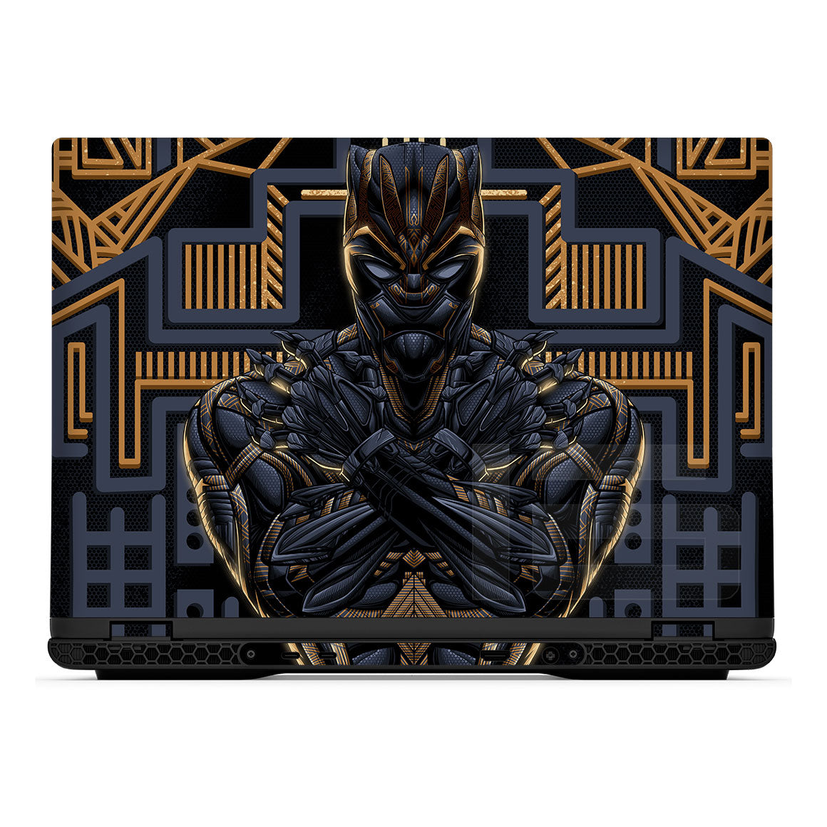 Alienware m16 R2 Artist Series Gold Panther Skin