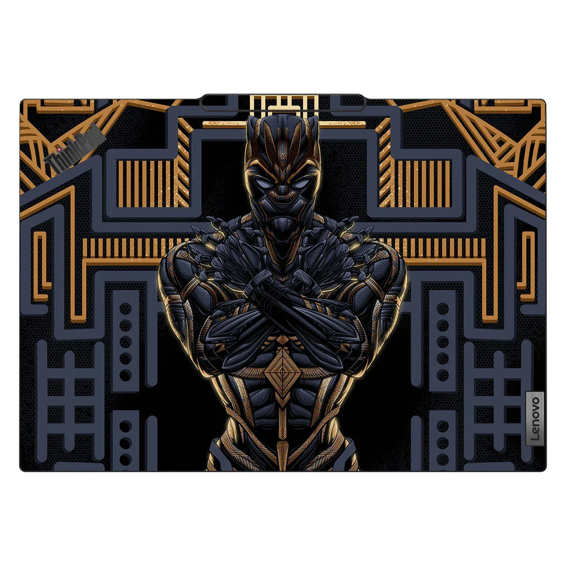 Lenovo ThinkPad T14 Gen 5 Artist Series Gold Panther Skin