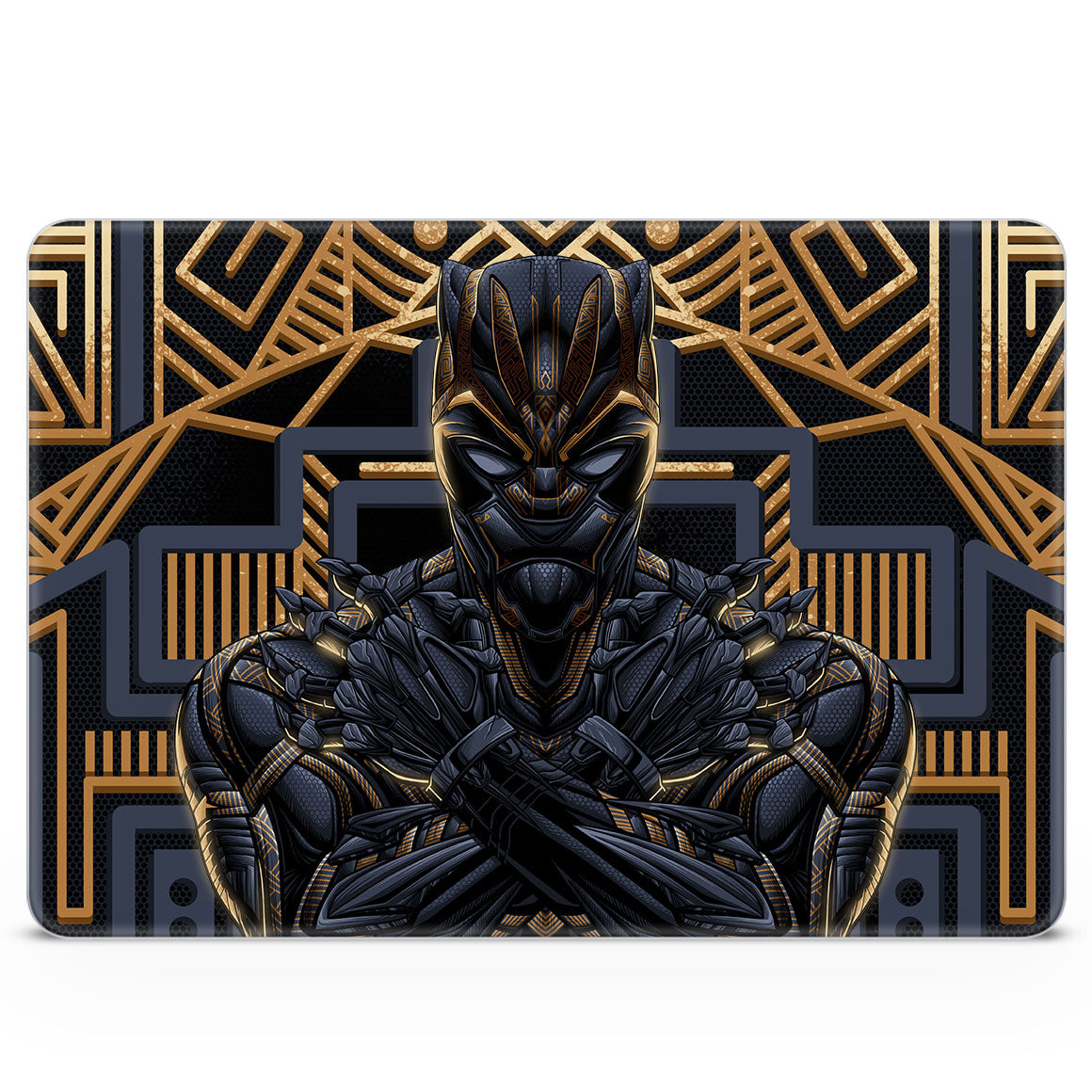 MacBook Neo Artist Series Gold Panther Skin