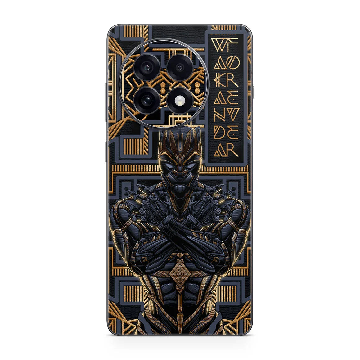 OnePlus 13R Artist Series Gold Panther Skin