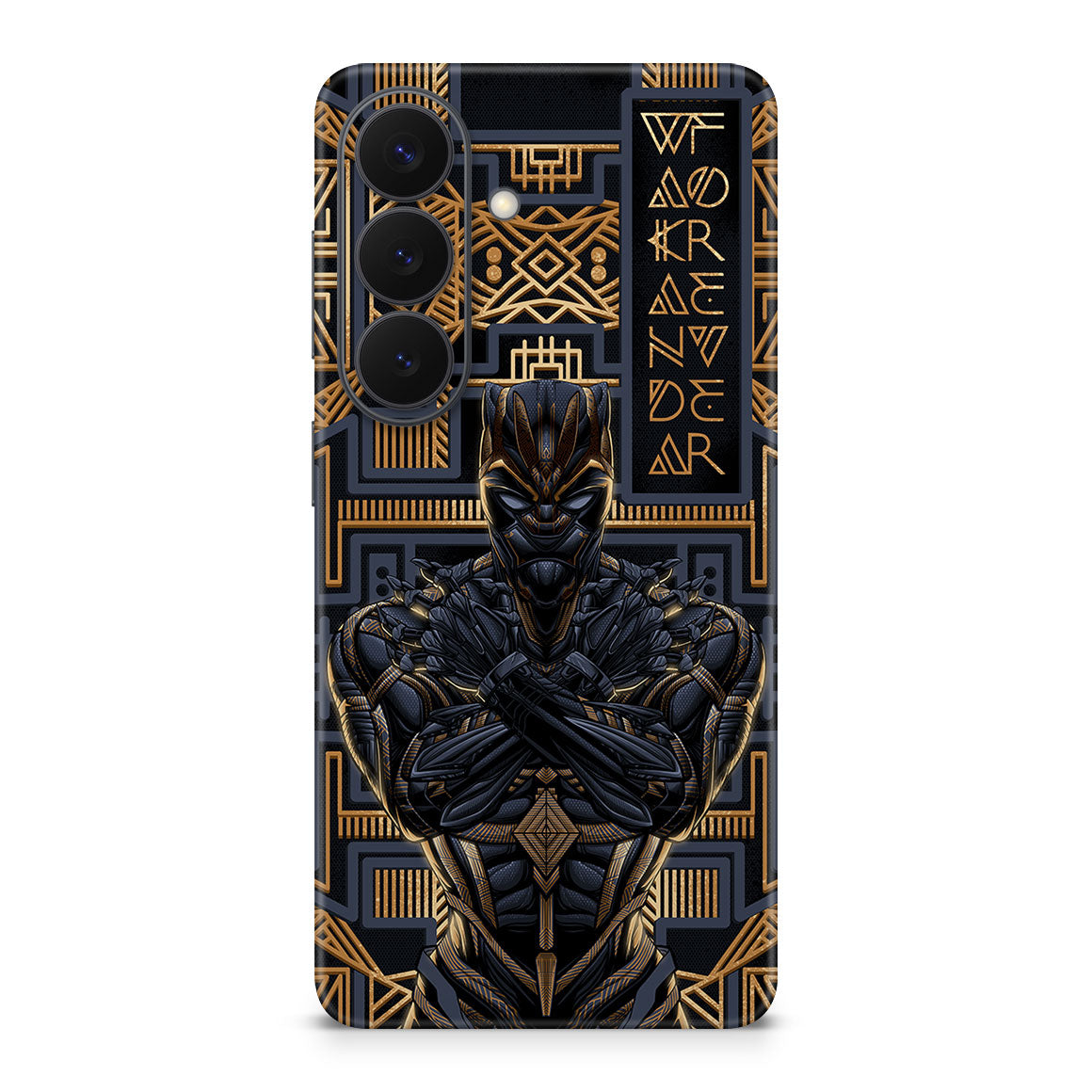 Galaxy S26 Artist Series Gold Panther Skin