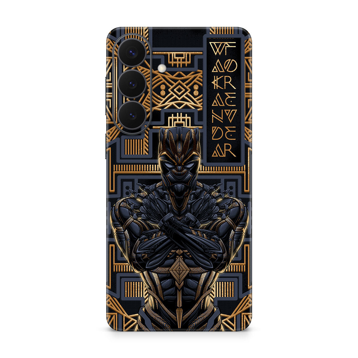Galaxy S26 Plus Artist Series Gold Panther Skin