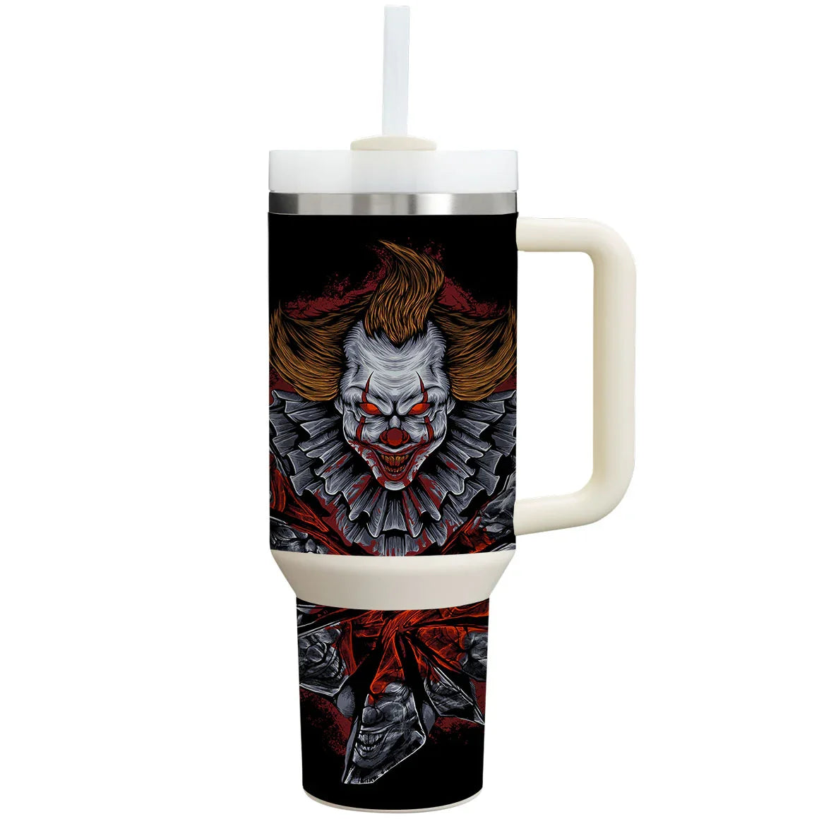 Stanley Personalized Tumbler Artist Series Killer Clown Skin