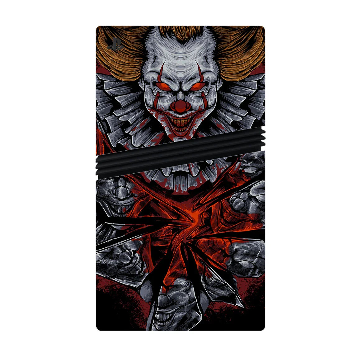 Playstation 5 Pro Artist Series Killer Clown Skin