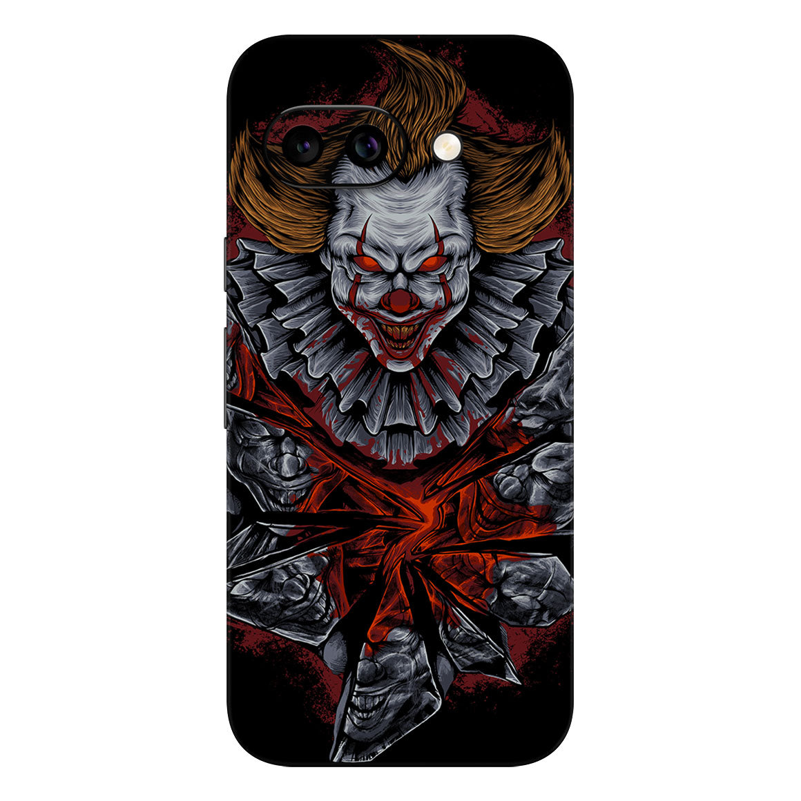 Pixel 9a Artist Series Killer Clown Skin