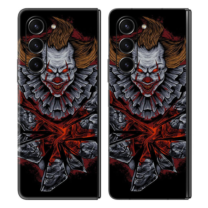 Galaxy Z Fold 5 Artist Series Killer Clown Skin