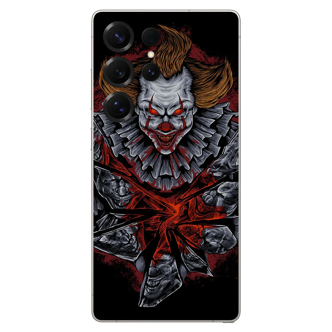 Galaxy S25 Ultra Artist Series Killer Clown Skin