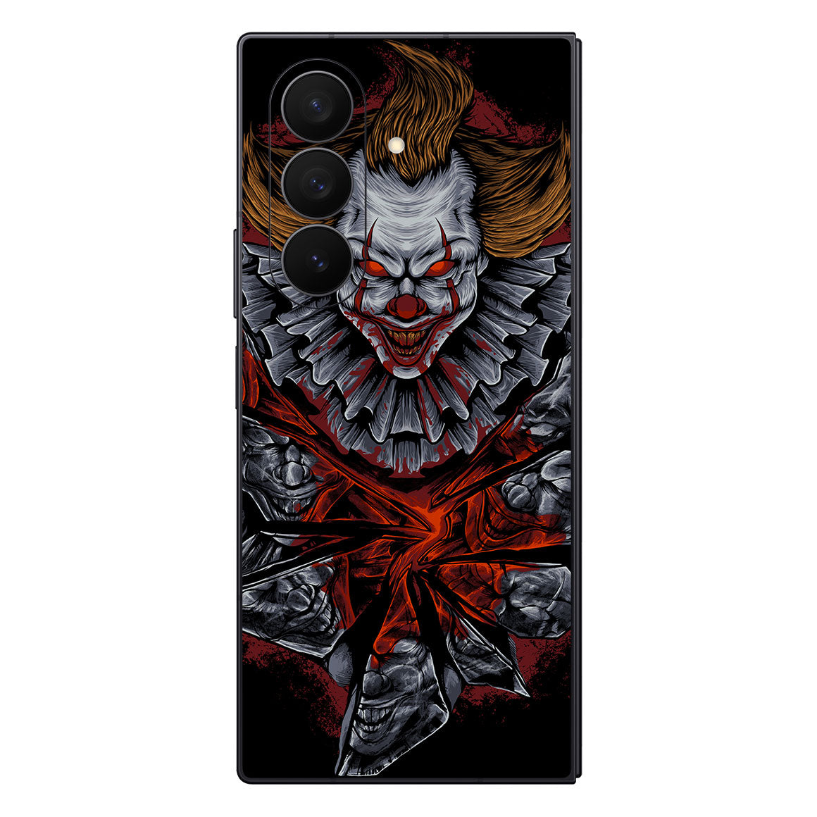 Galaxy Z Fold 7 Artist Series Killer Clown Skin