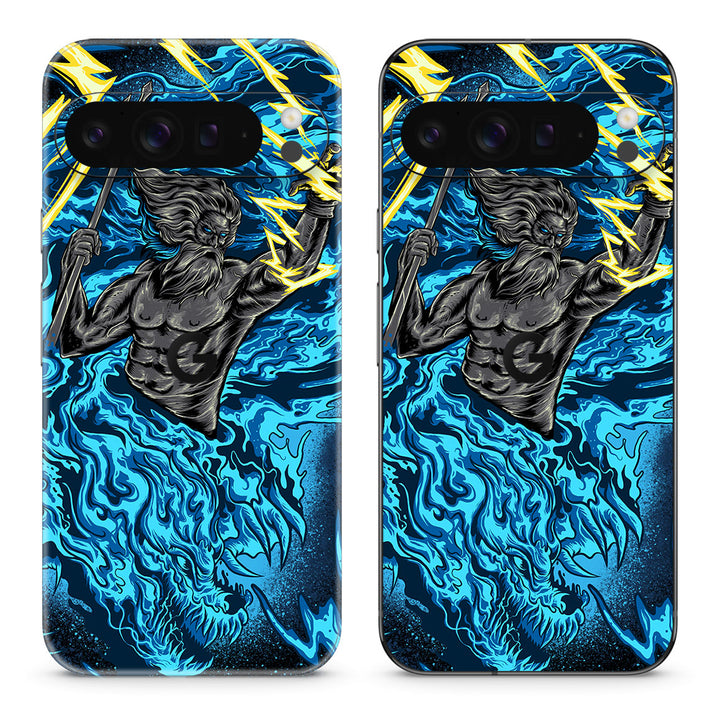 Pixel 10 Pro XL Artist Series Poseidon Skin