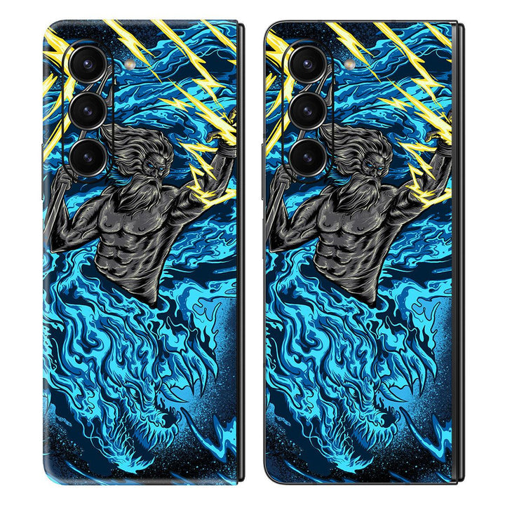 Galaxy Z Fold 5 Artist Series Poseidon Skin