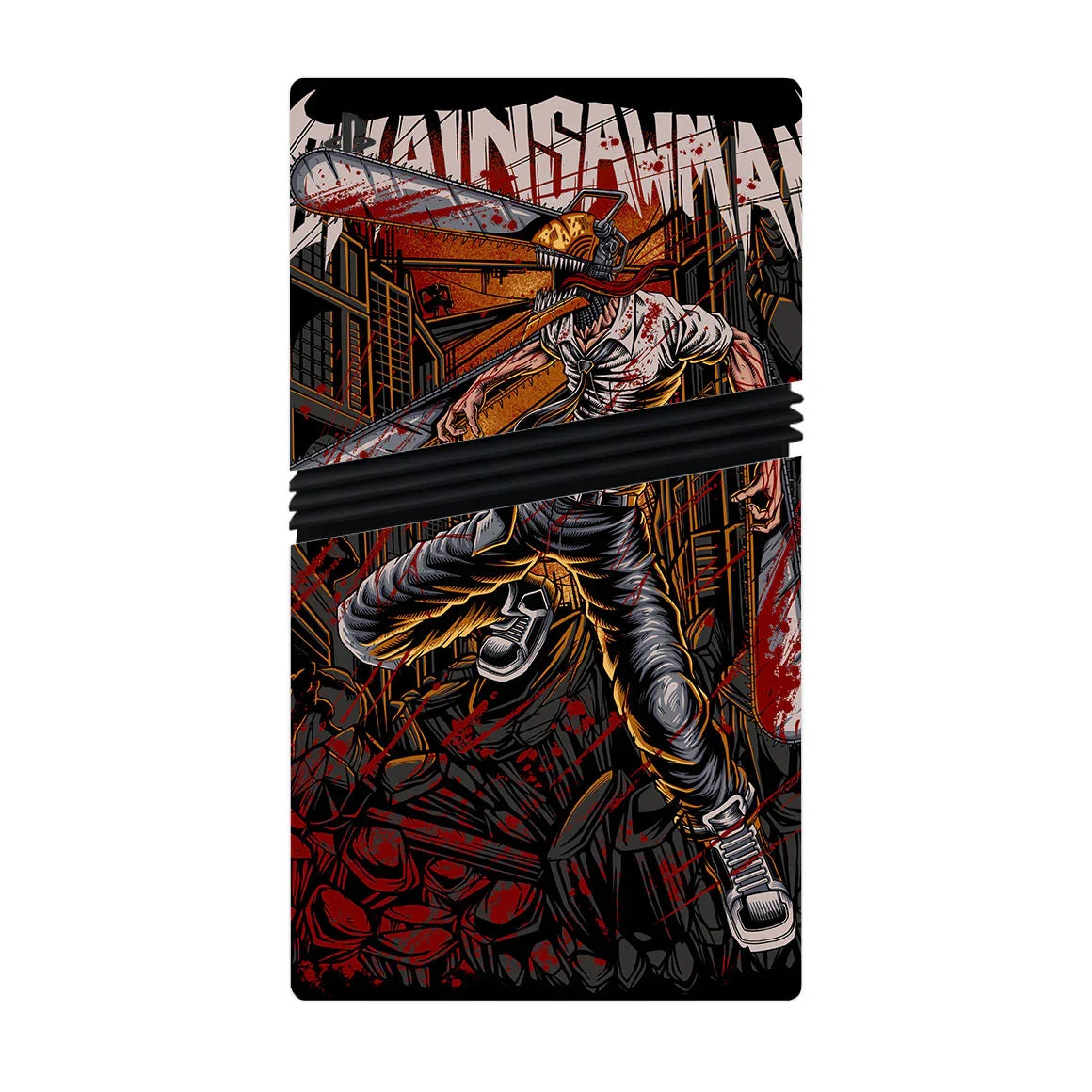 Playstation 5 Pro Artist Series Saw Man Skin