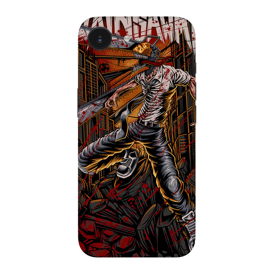 iPhone 17e Artist Series Saw Man