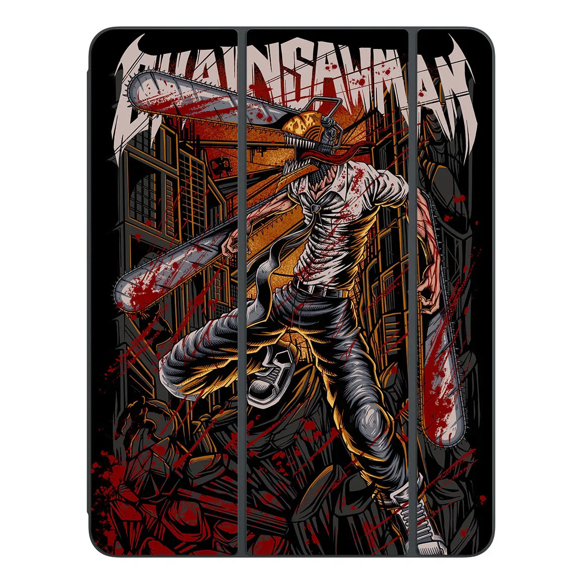 Smart Folio for iPad Pro 13-inch (M4) Artist Series Saw Man Skin