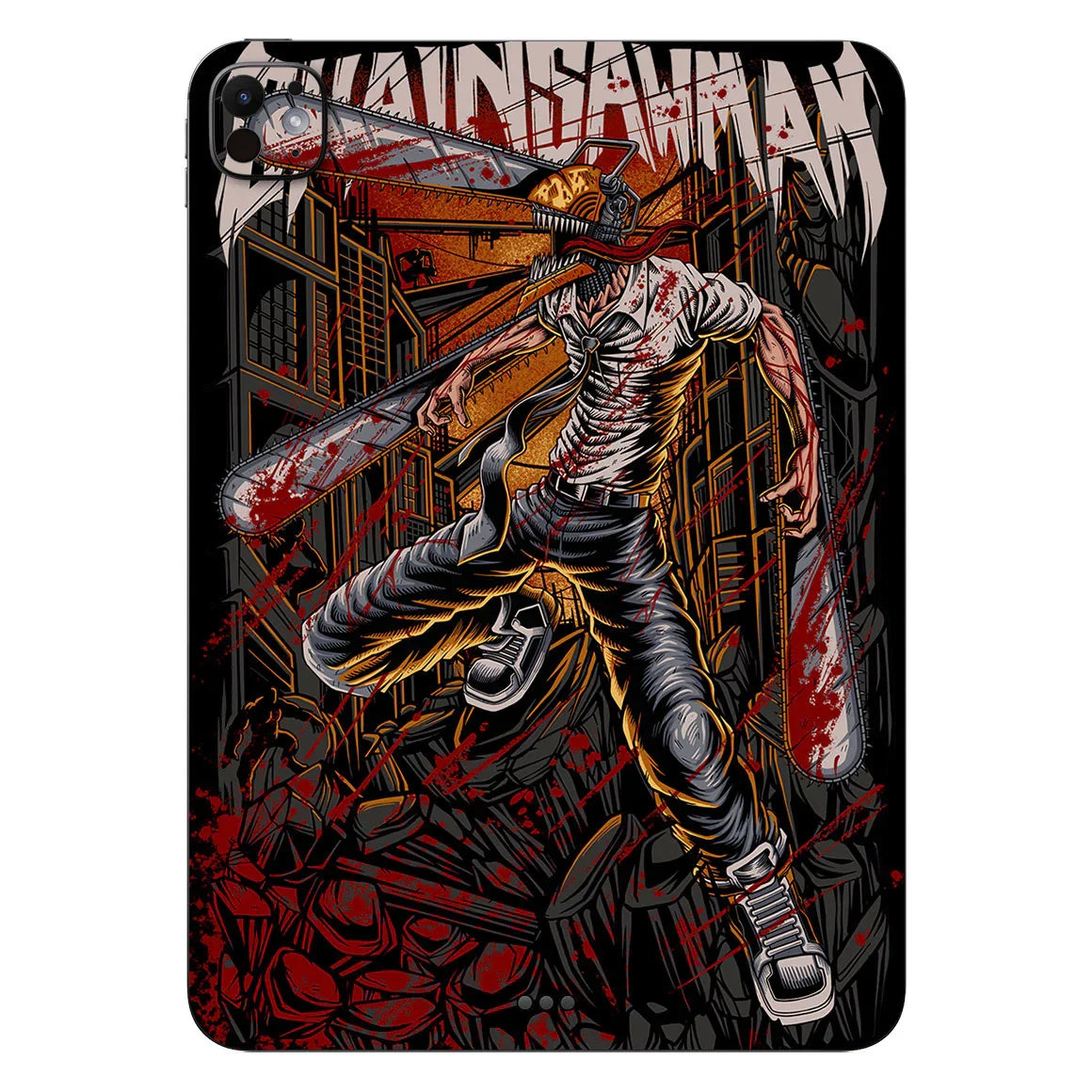 iPad Pro 11" M4 Artist Series Saw Man Skin
