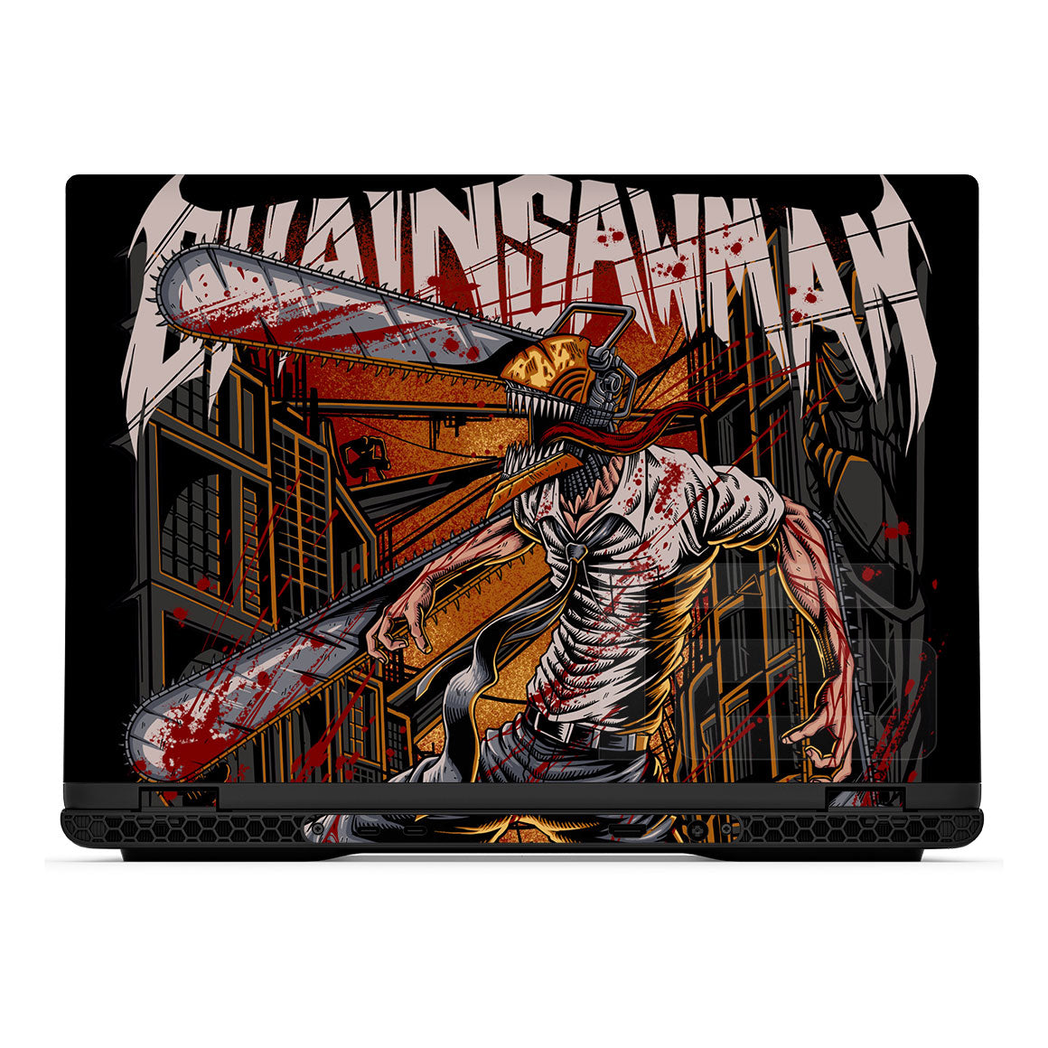 Alienware m16 R2 Artist Series Saw Man Skin