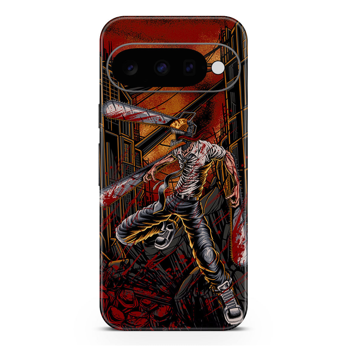 Pixel 11 Artist Series Saw Man Skin
