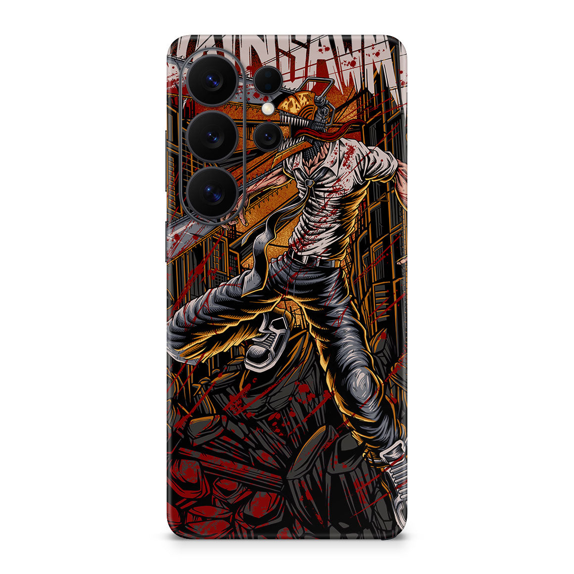 Galaxy S26 Ultra Artist Series Saw Man Skin