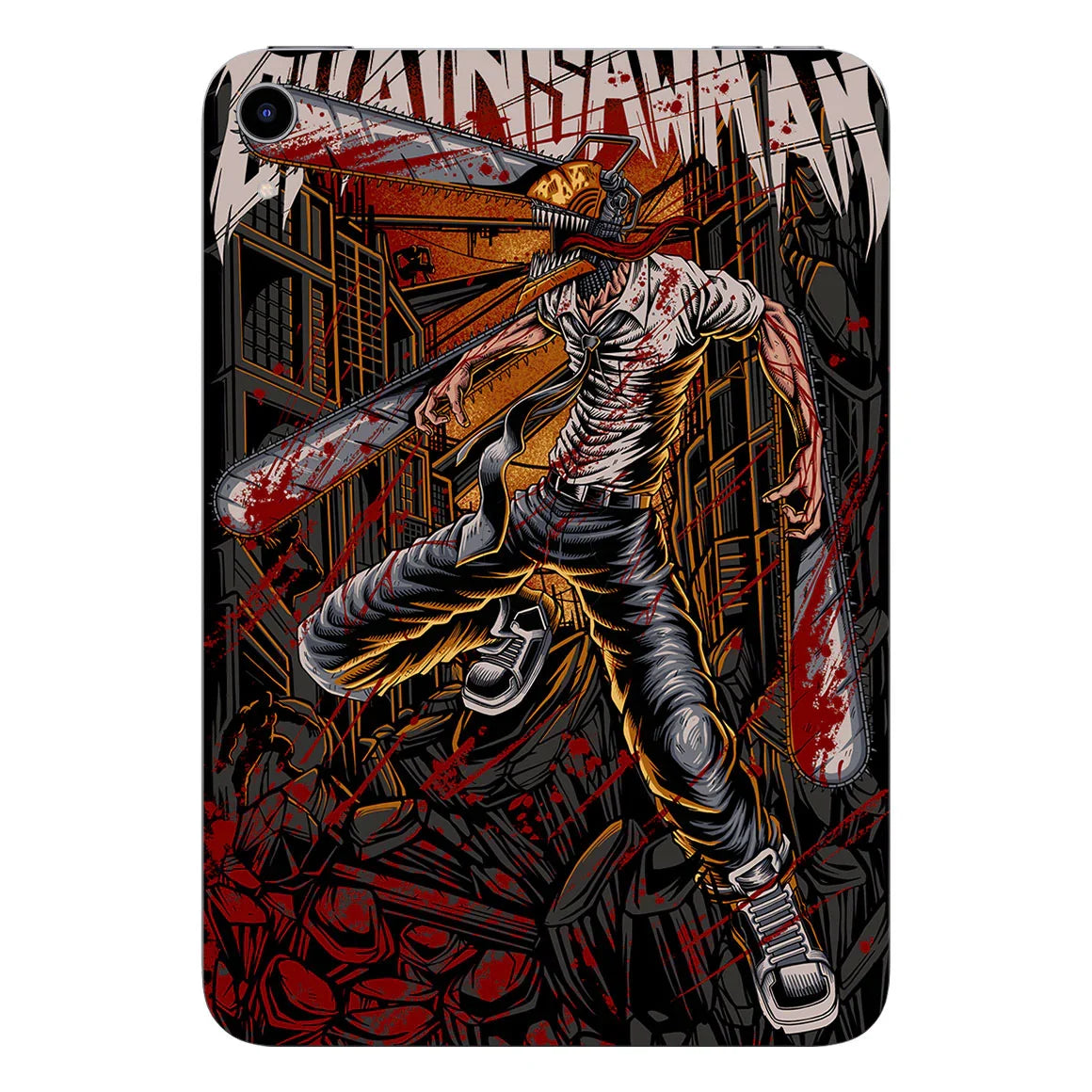 iPad Mini 7 (A17 Pro) Artist Series Saw Man Skin