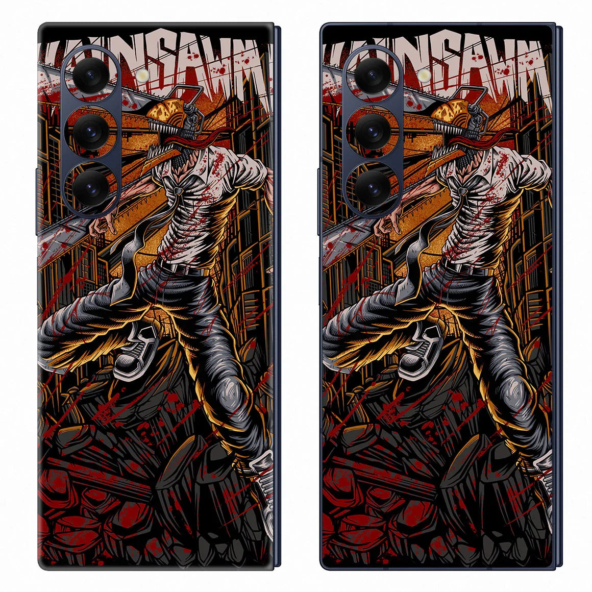 Galaxy Z Fold 6 Artist Series Saw Man Skin