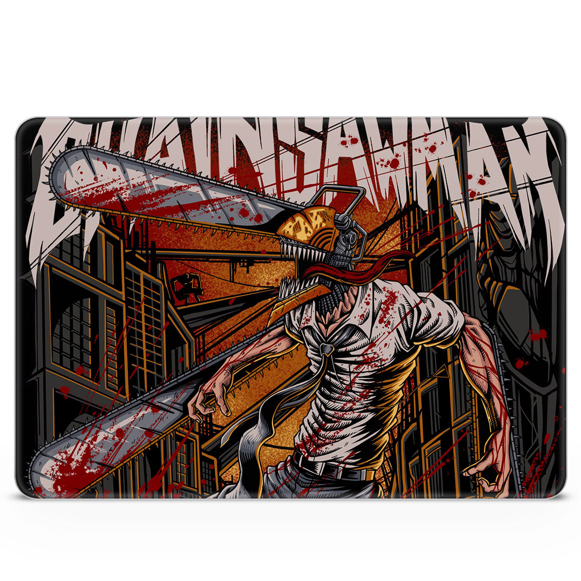 MacBook Neo Artist Series Saw Man Skin