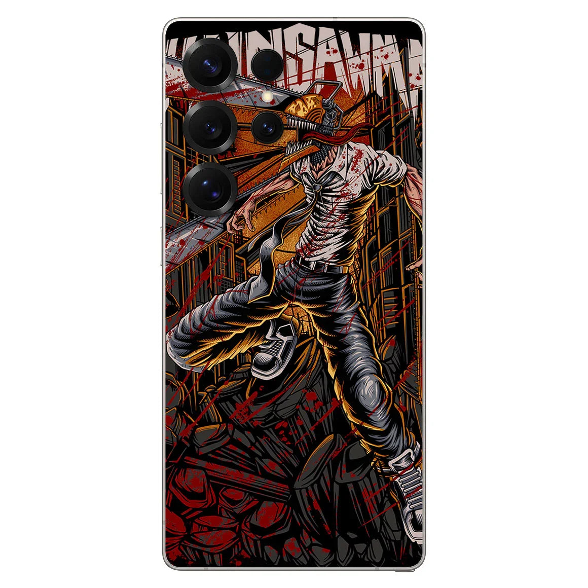 Galaxy S25 Ultra Artist Series Saw Man Skin