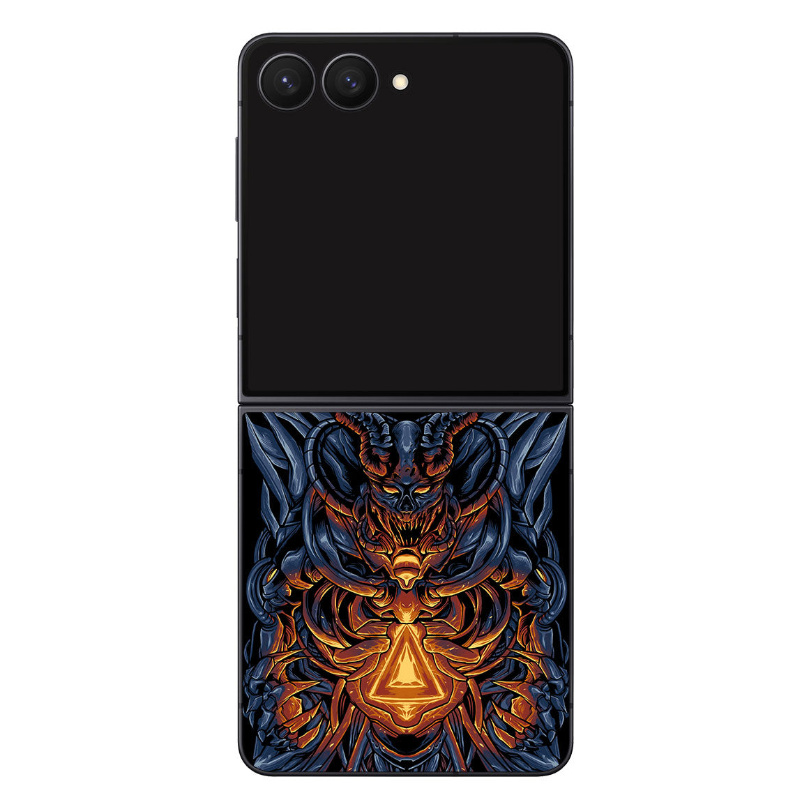 Galaxy Z Flip8 Artist Series Skull Mecha Skin