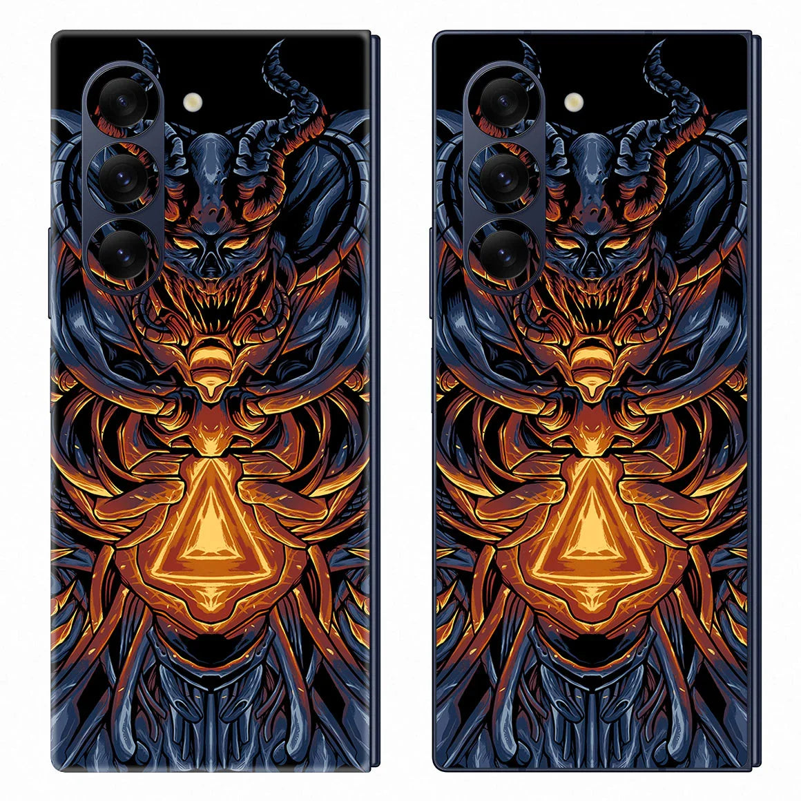 Galaxy Z Fold 6 Artist Series Skull Mecha Skin