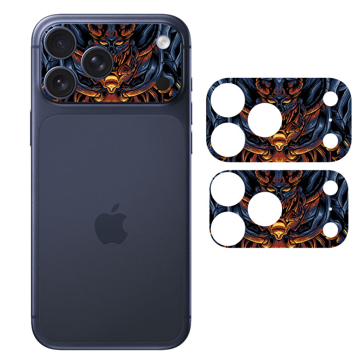 iPhone 17 Pro Max Camera Bar (Plateau) Artist Series Skull Mecha