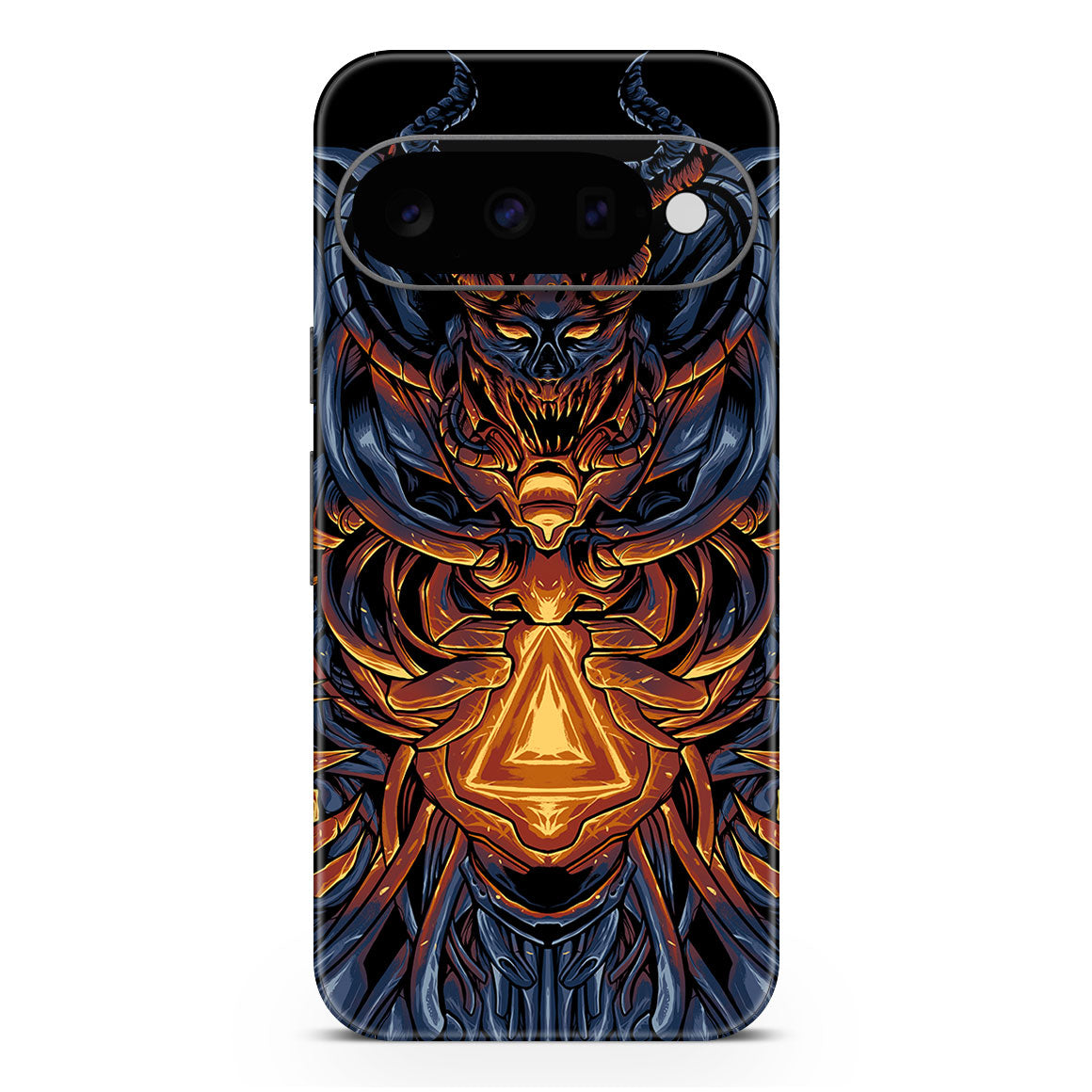 Pixel 11 Artist Series Skull Mecha Skin