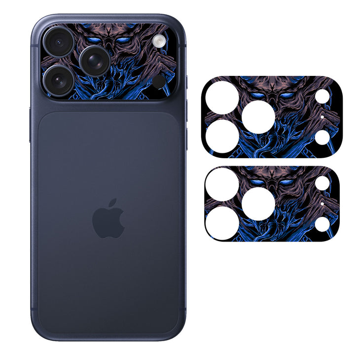 iPhone 17 Pro Max Camera Bar (Plateau) Artist Series Skull Wolf