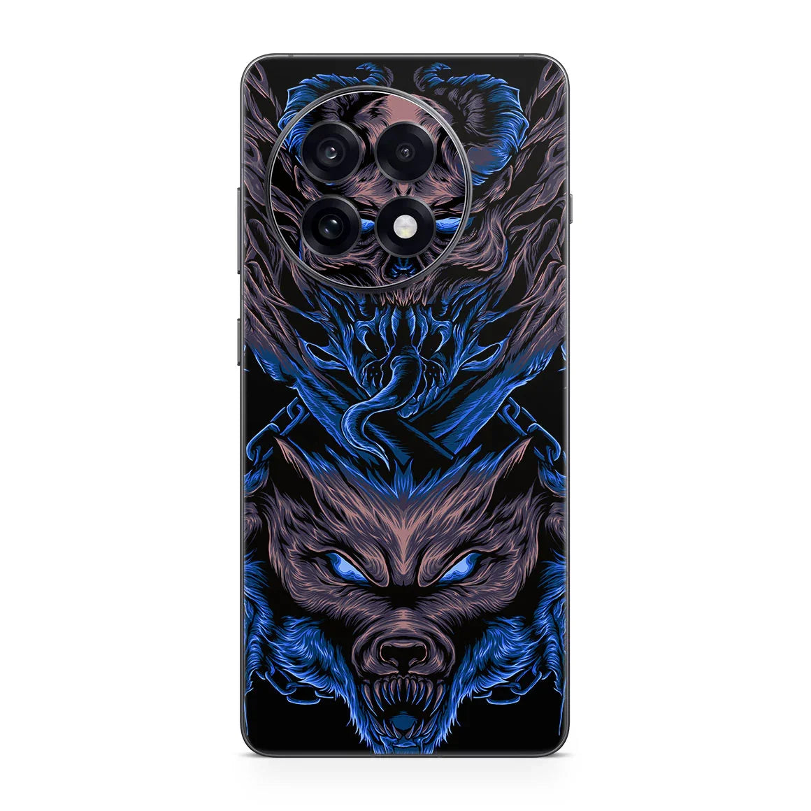 OnePlus 13R Artist Series Skull Wolf Skin