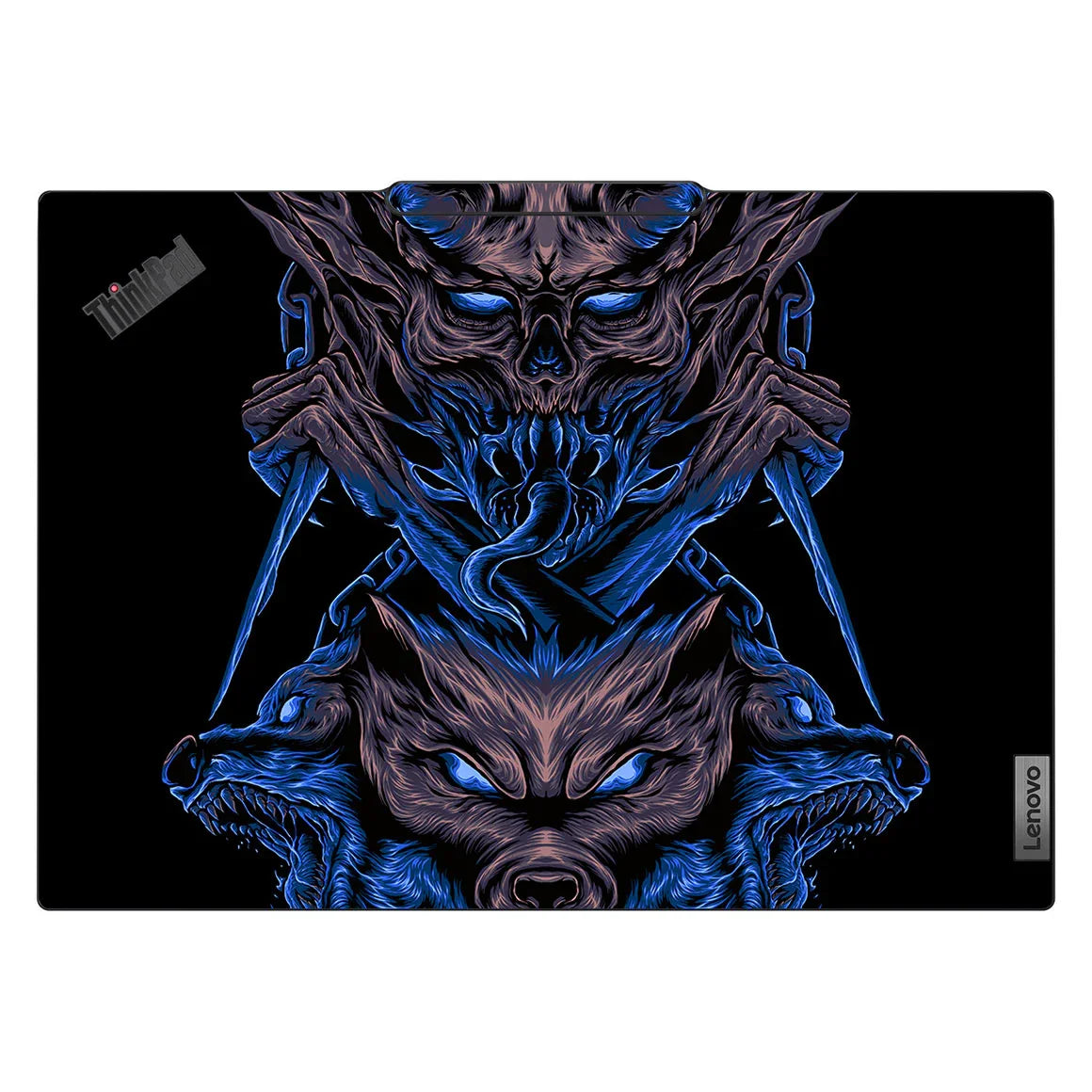 Lenovo ThinkPad T14 Gen 5 Artist Series Skull Wolf Skin