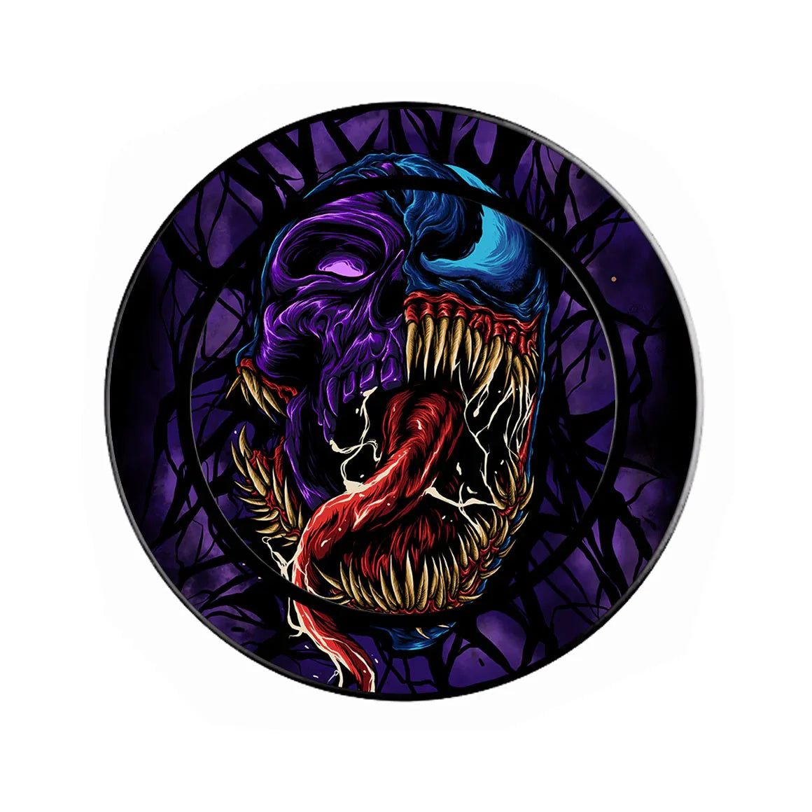 Magnetic Phone Grip with Stand Artist Series Symbiote 