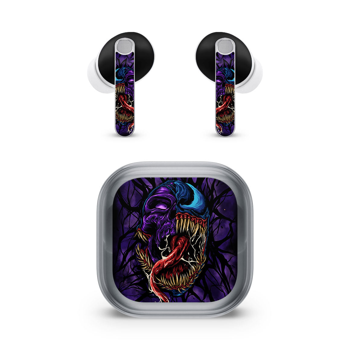 Galaxy Buds4 Pro Artist Series Symbiote Skin