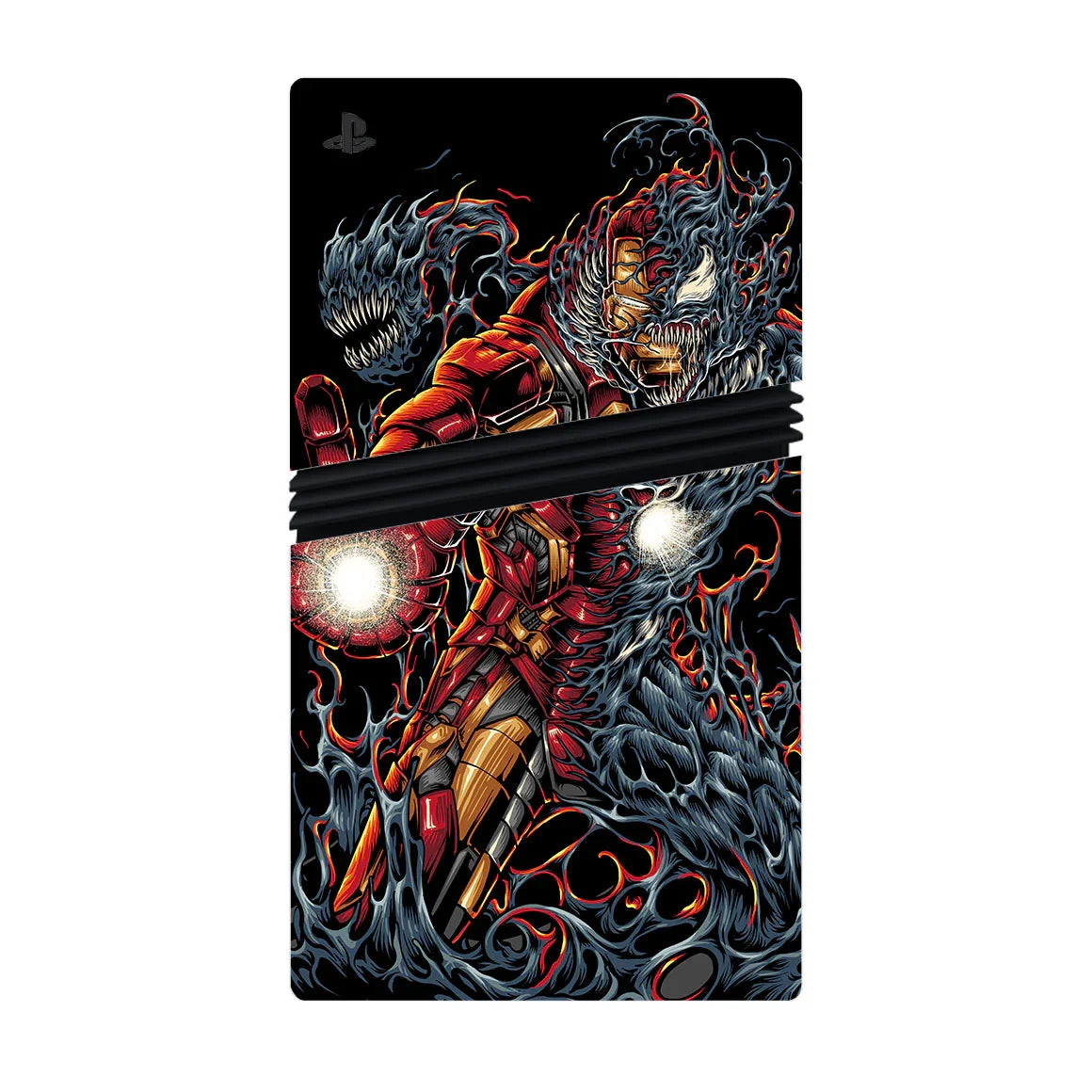 Playstation 5 Pro Artist Series Tech Vs Symbiotic Skin