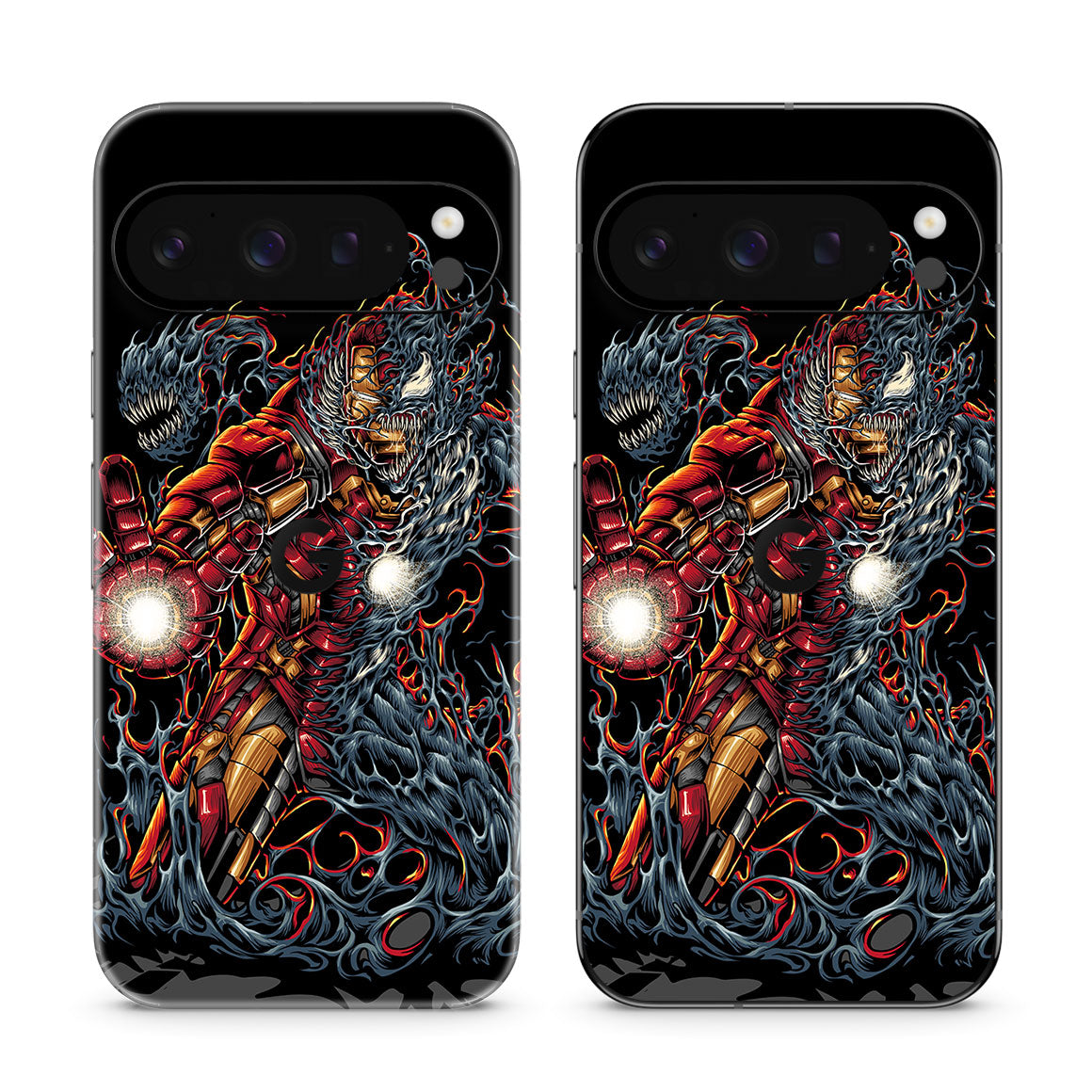 Pixel 10 Pro Artist Series Tech Vs Symbiotic Skin