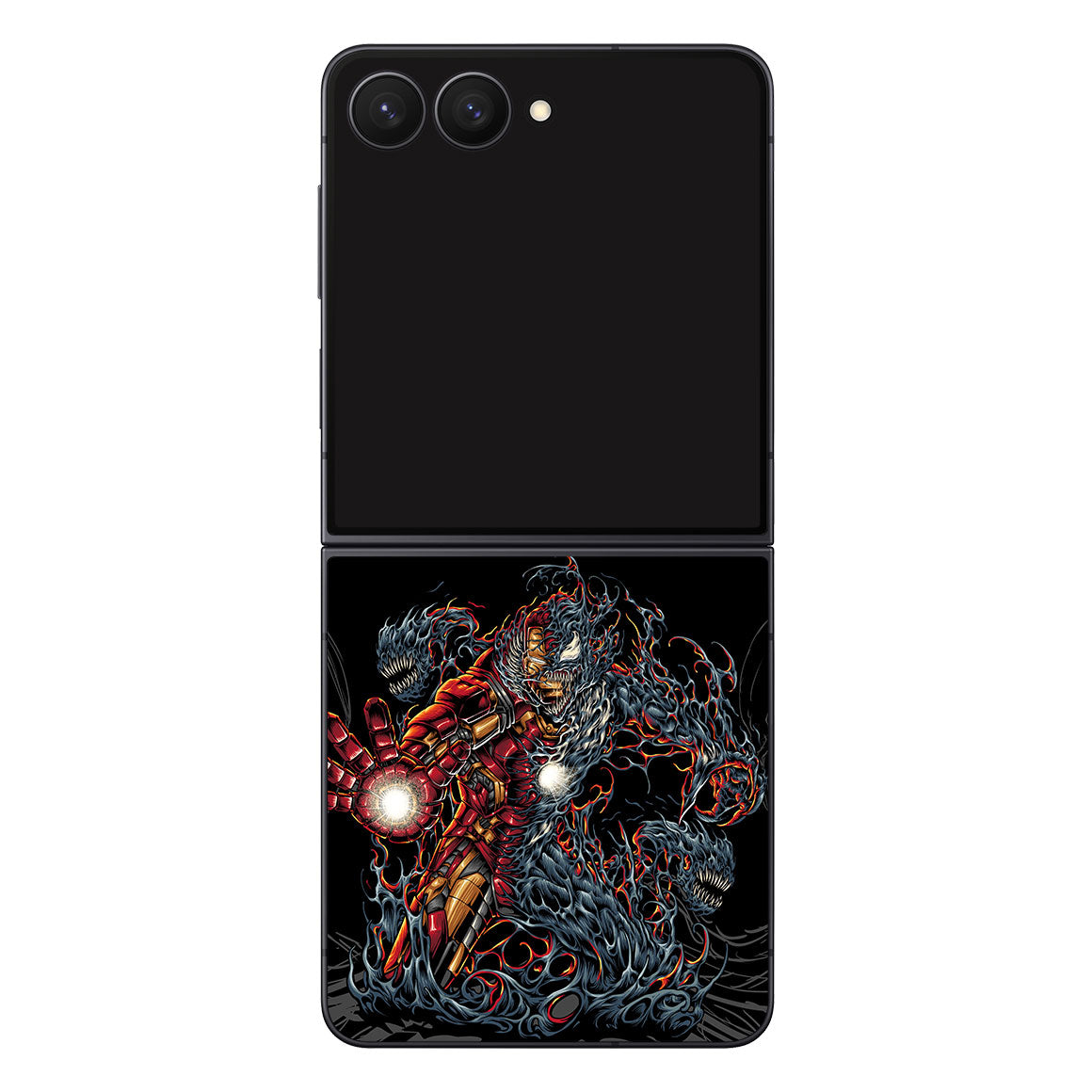 Galaxy Z Flip8 Artist Series Tech Vs Symbiotic Skin