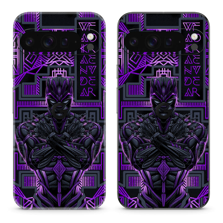 Pixel 10 Pro XL Artist Series Vibranium Panther Skin