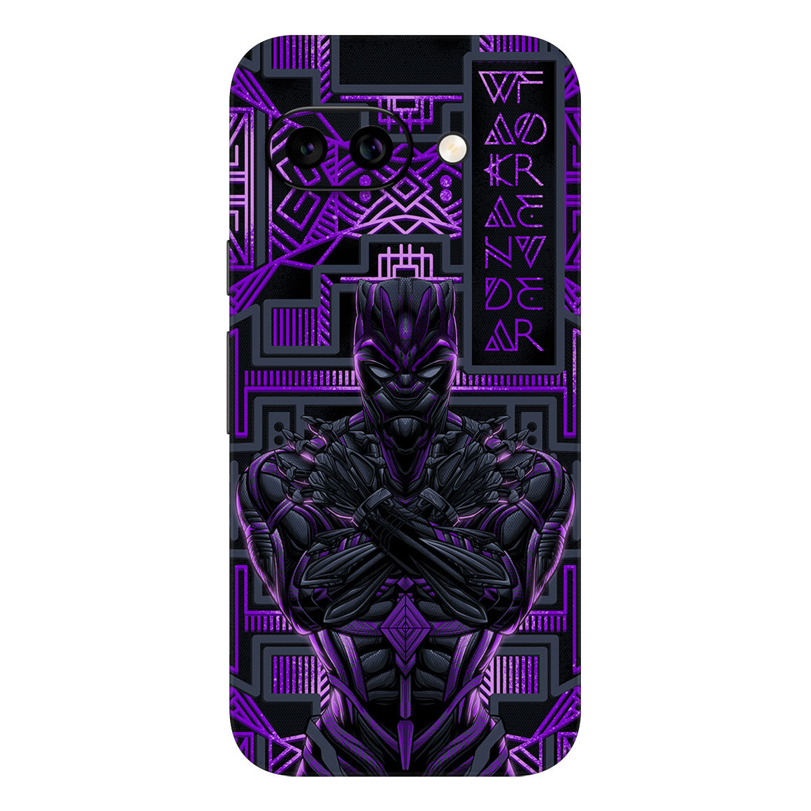 Pixel 9a Artist Series Vibranium Panther Skin