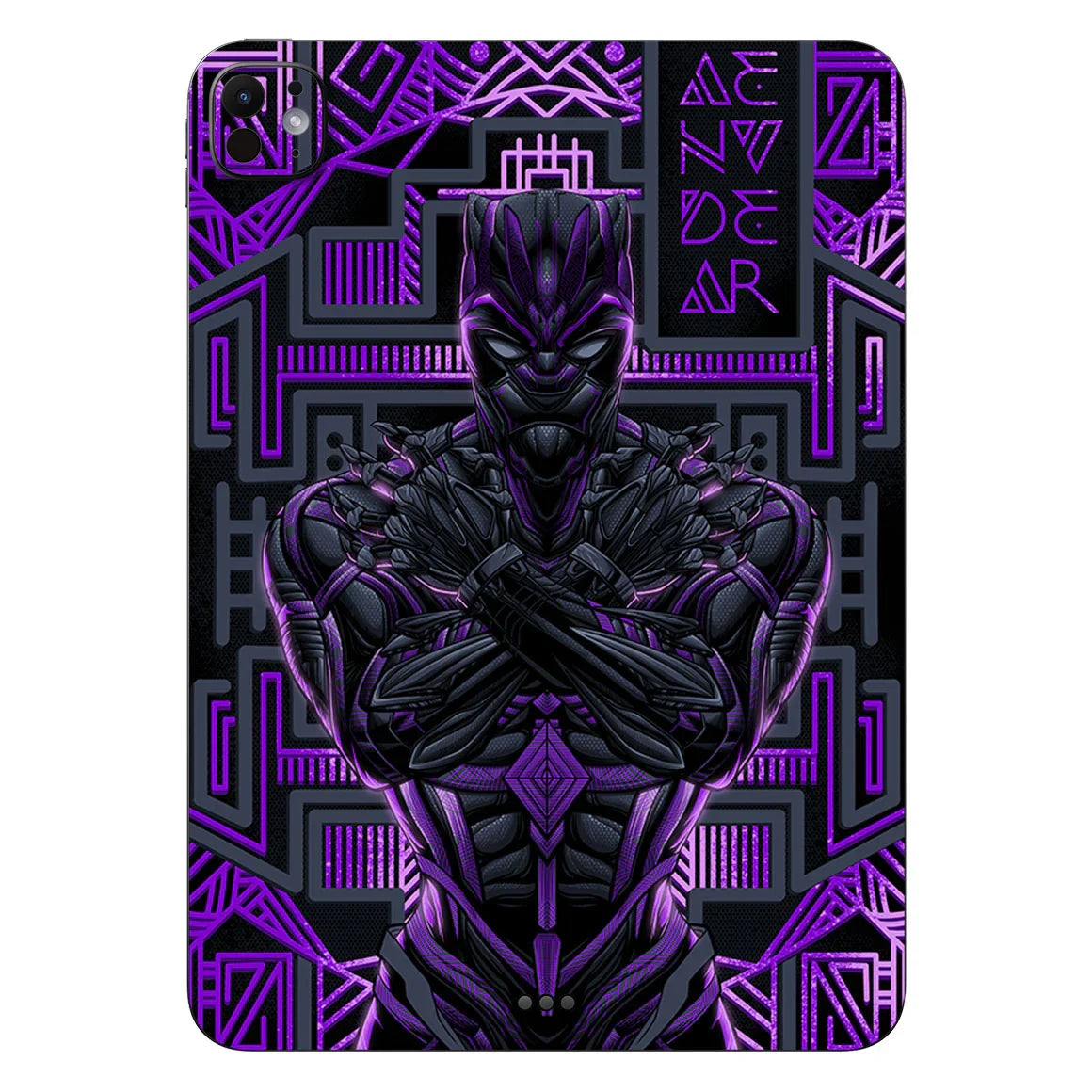 iPad Pro 11" M4 Artist Series Vibranium Panther Skin