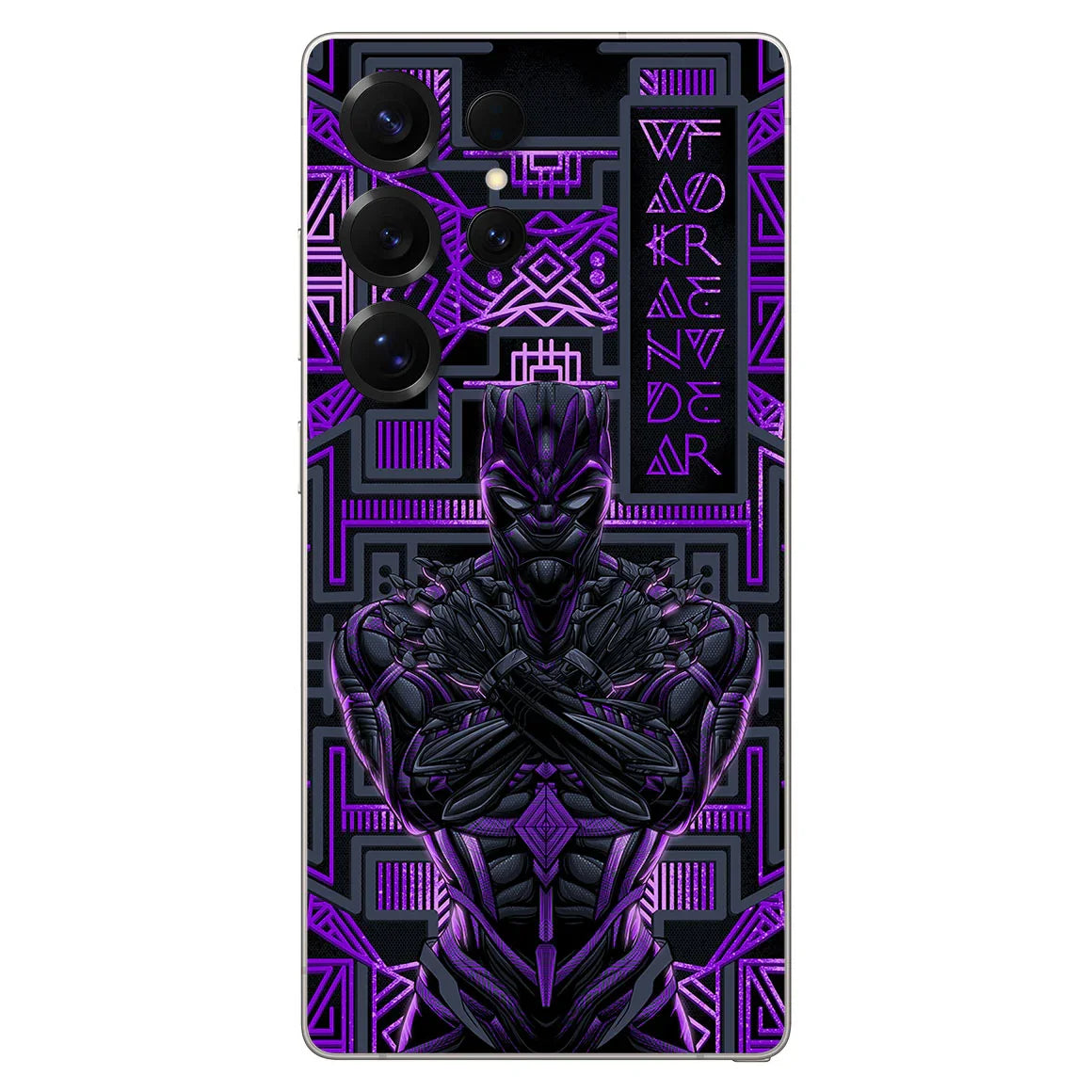 Galaxy S25 Ultra Artist Series Vibranium Panther Skin