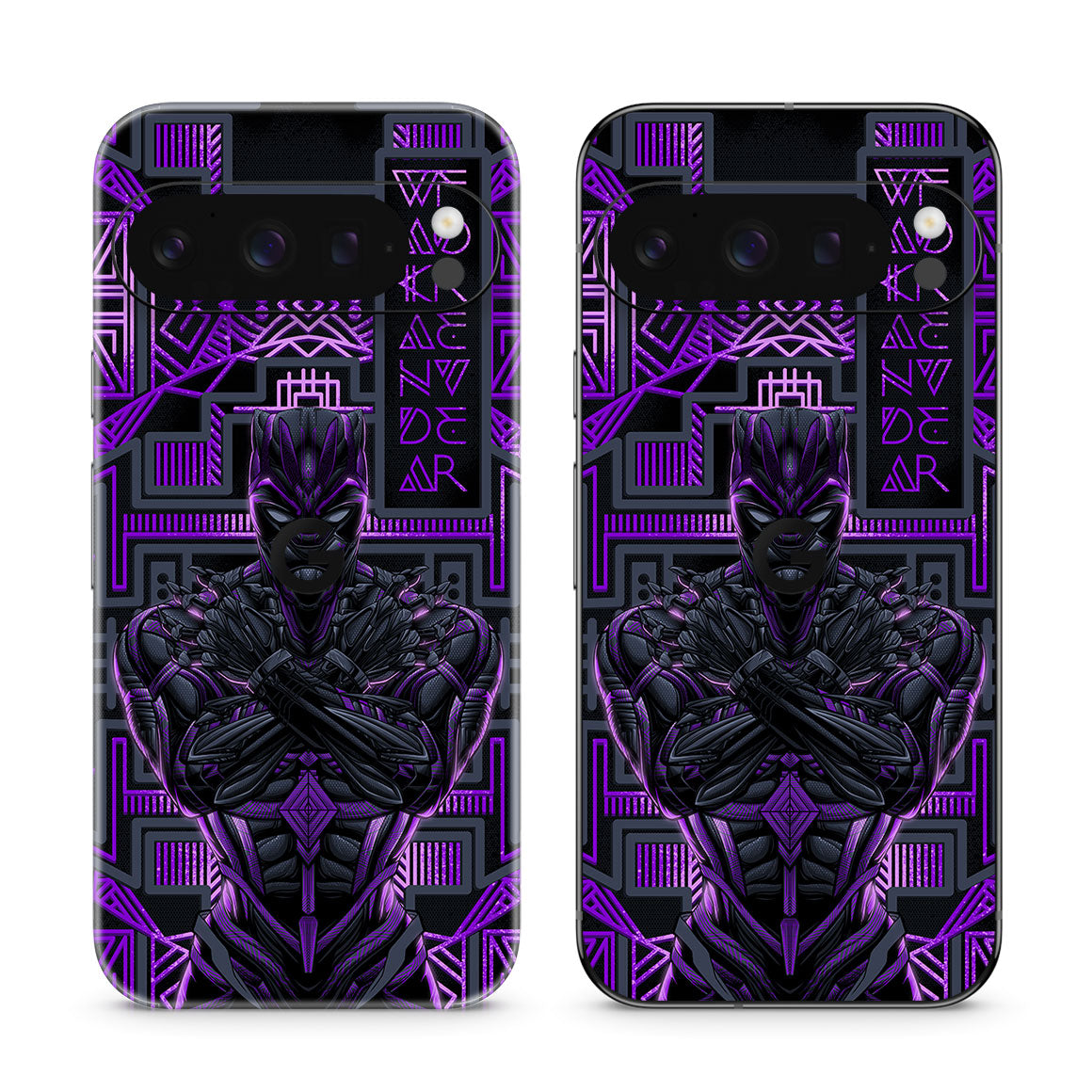 Pixel 10 Pro Artist Series Vibranium Panther Skin