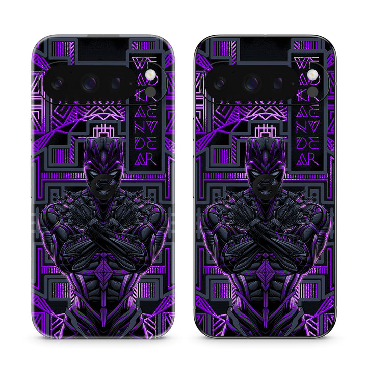 Pixel 10 Pro Artist Series Vibranium Panther Skin