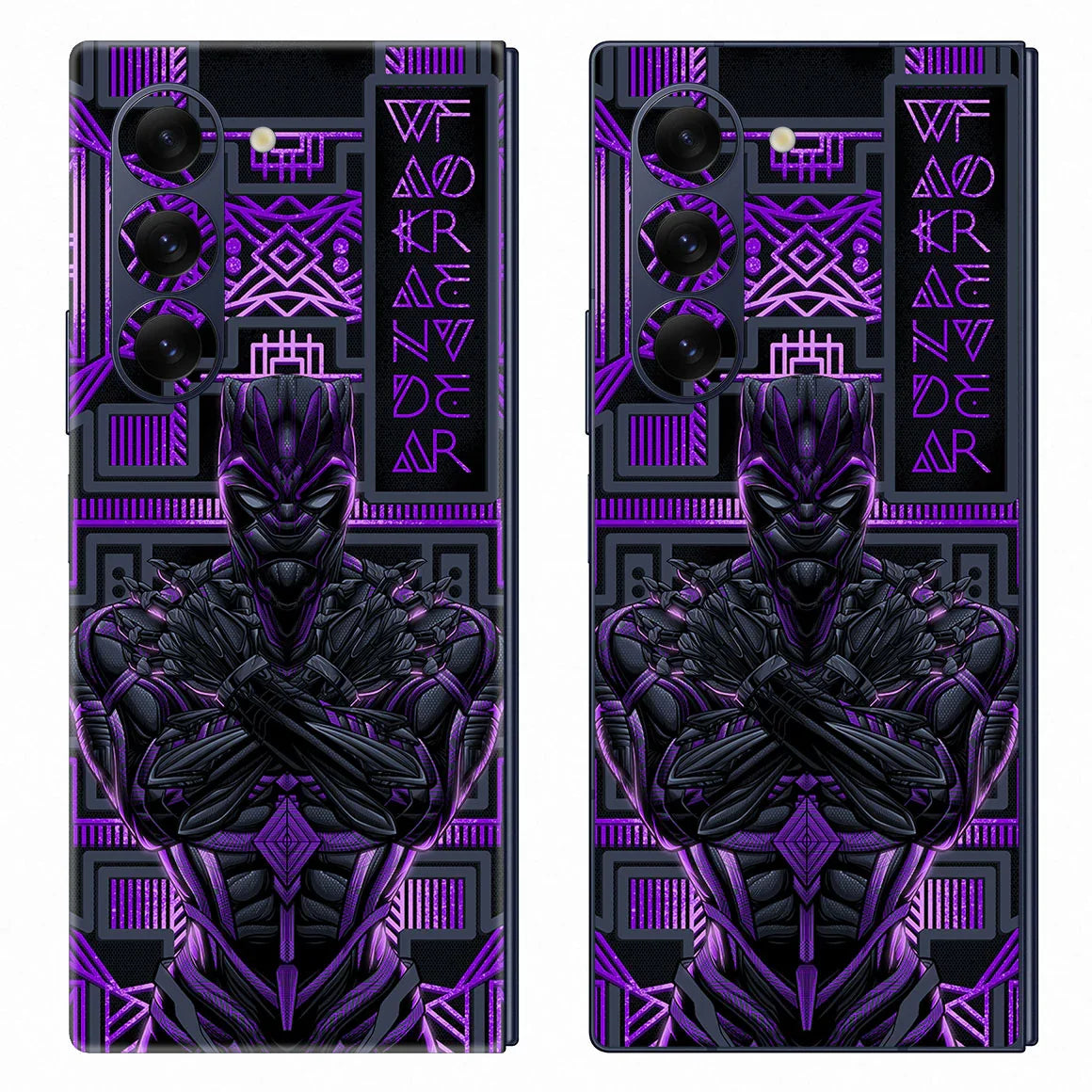 Galaxy Z Fold 6 Artist Series Vibranium Panther Skin