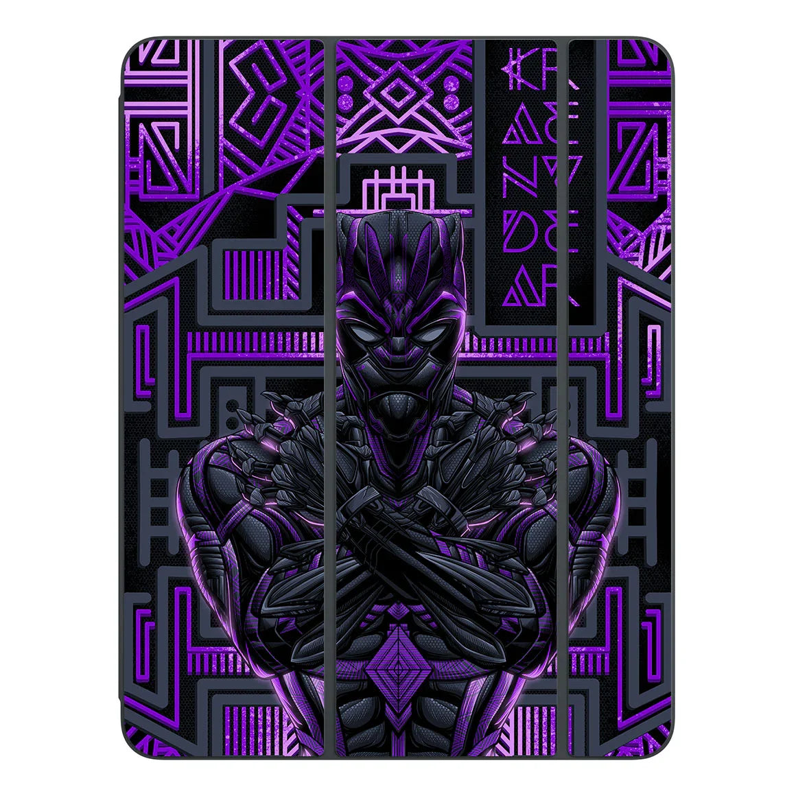Smart Folio for iPad Pro 13-inch (M4) Artist Series Vibranium Panther Skin