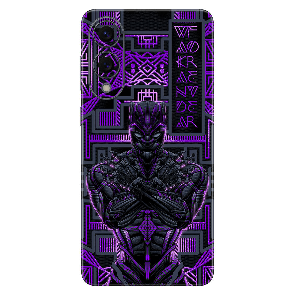 Galaxy S25 Edge Artist Series Vibranium Panther Skin